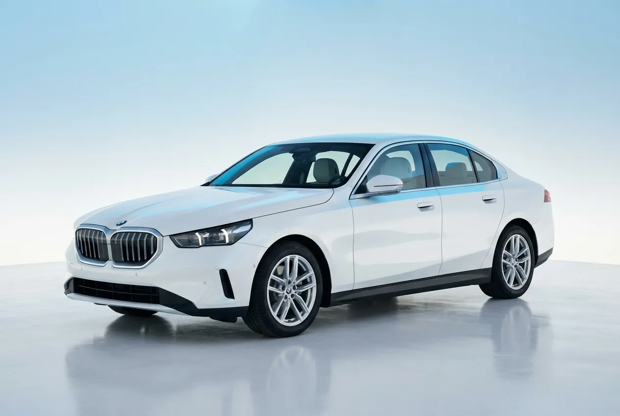 BMW 520i M-Sport לבן