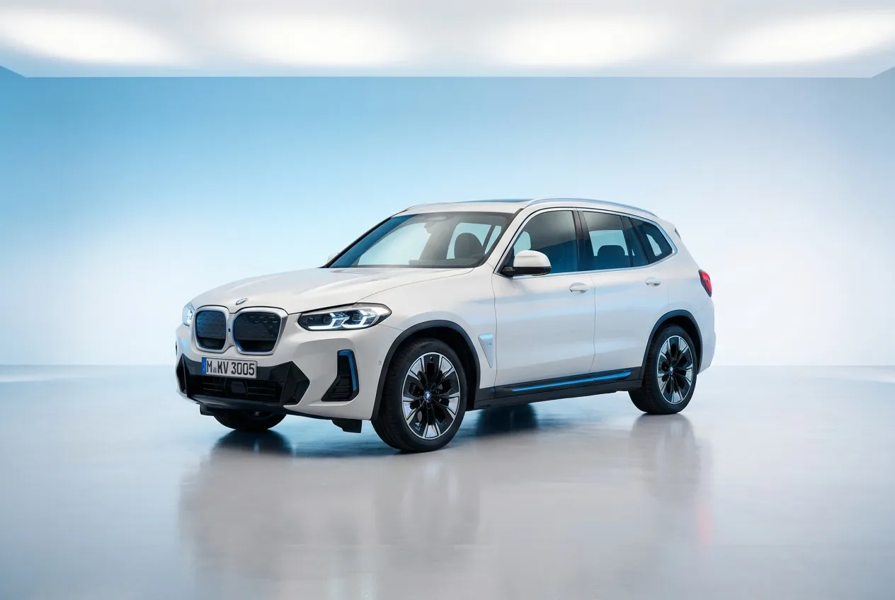 BMW iX3 M-Exclusive לבן פנינה